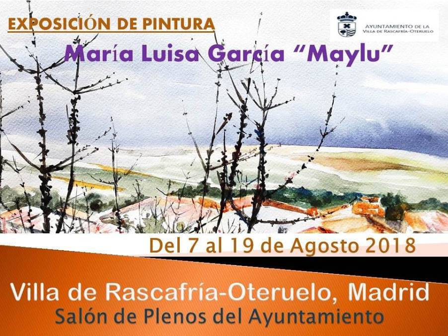 exposicion pintura rascafria maylu