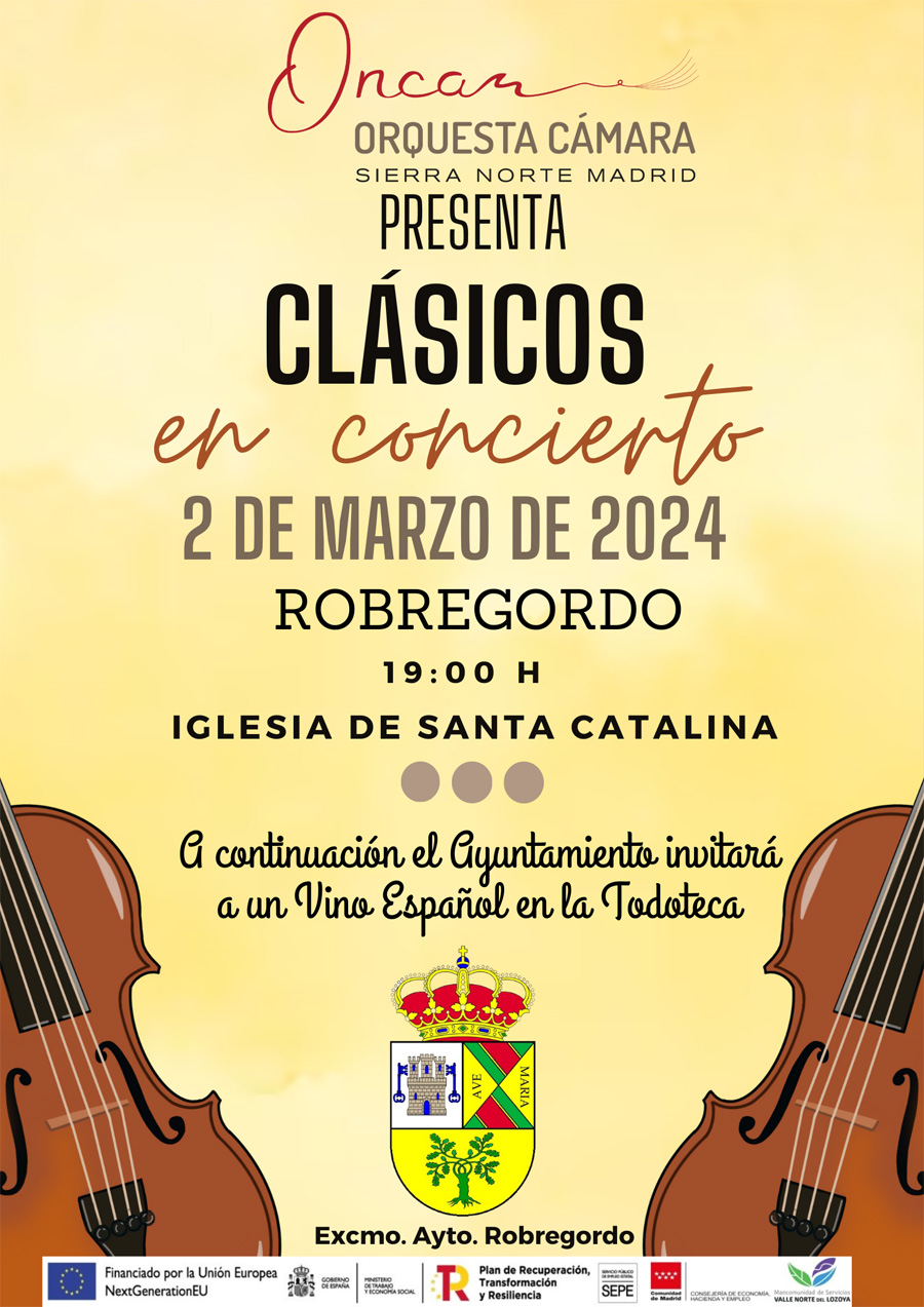 Robregordo concierto ONCAM