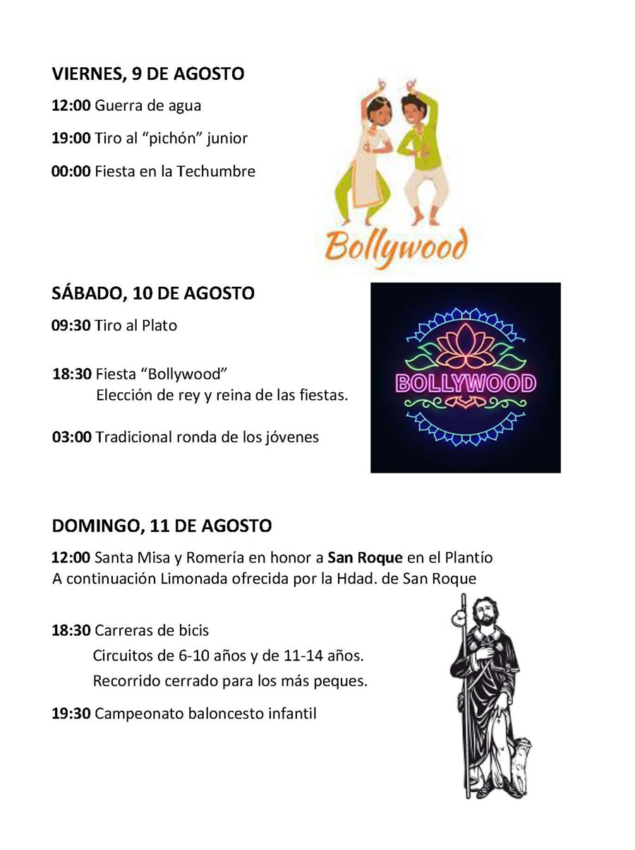 programa fiestas Robregordo 2019 2