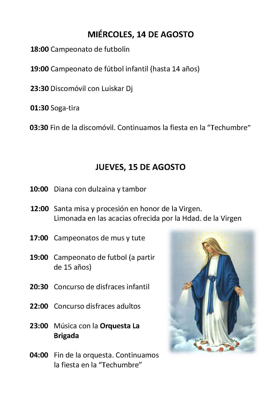 programa fiestas Robregordo 2019 4