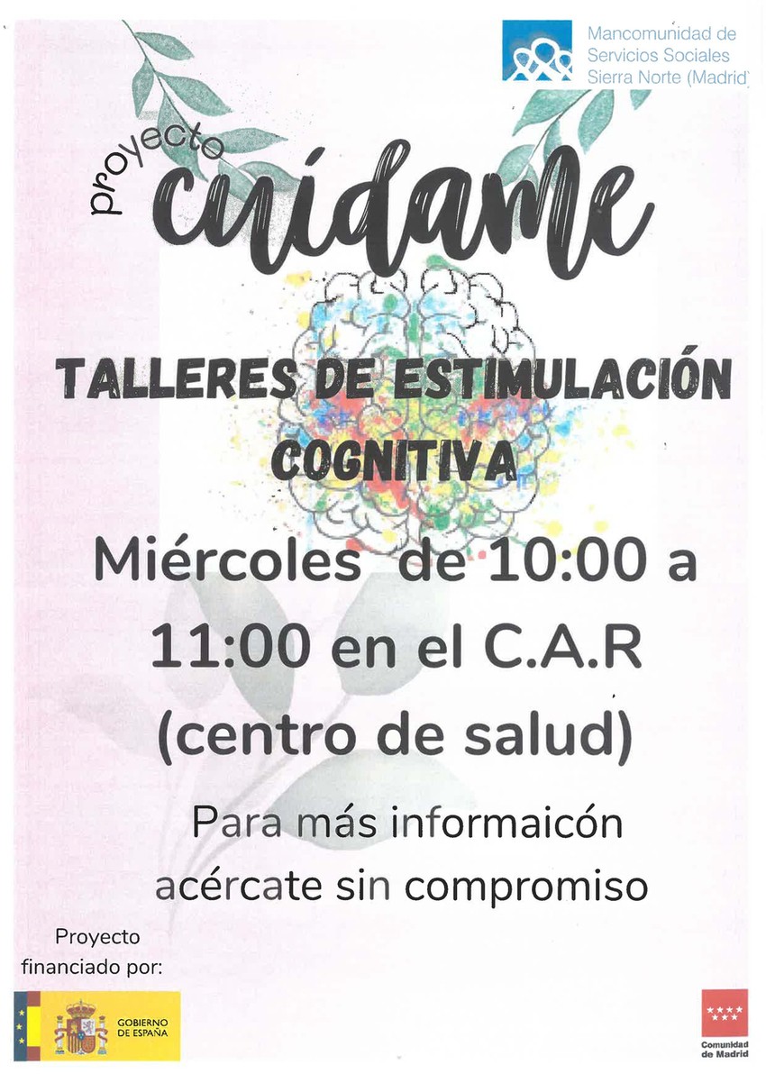 Talleres estimulacion cognitiva