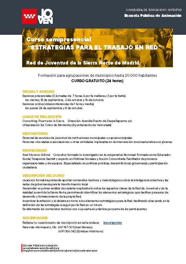 Estrategias trabajo en red