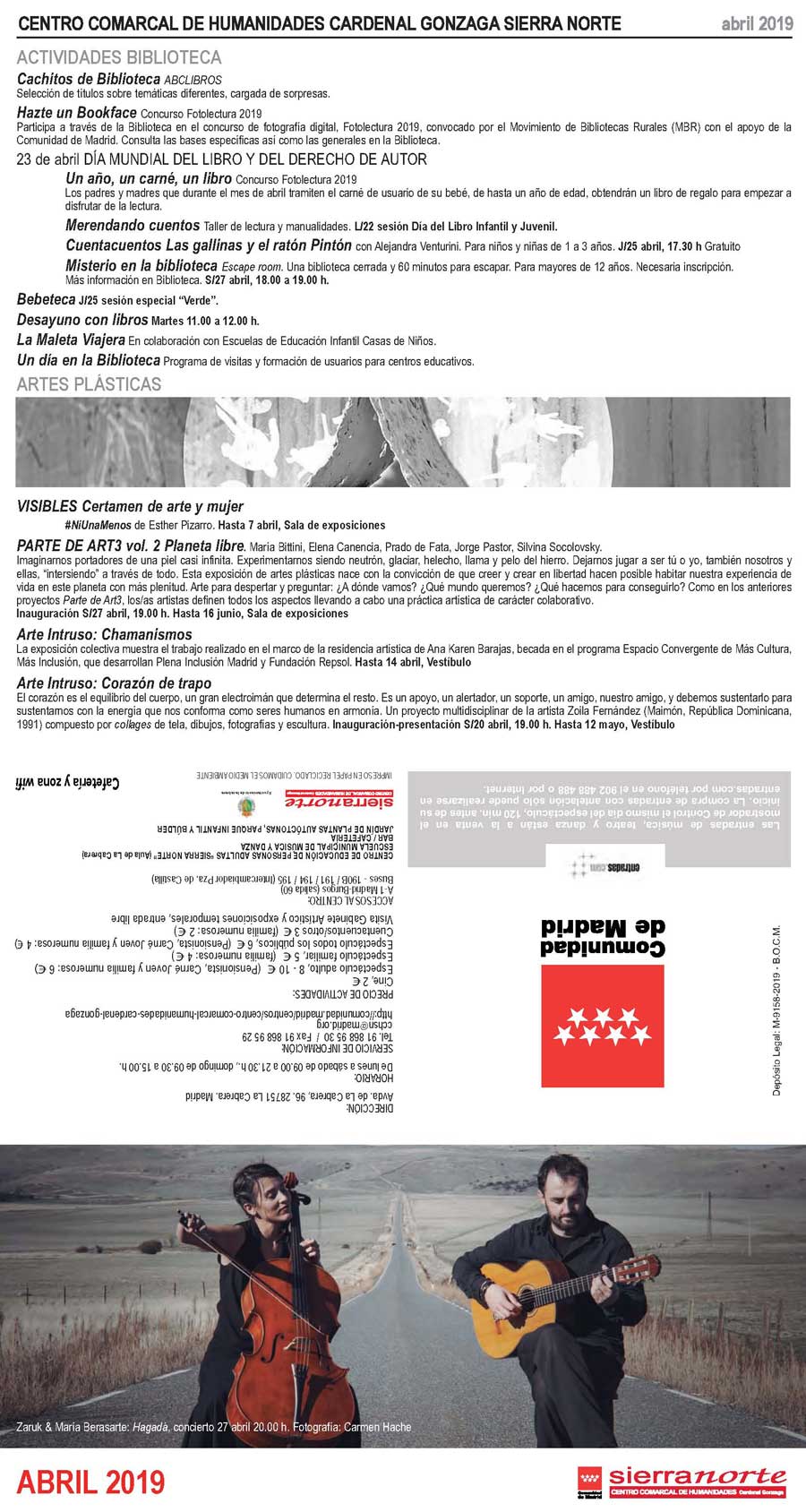 ABRIL cchsn programacion 2