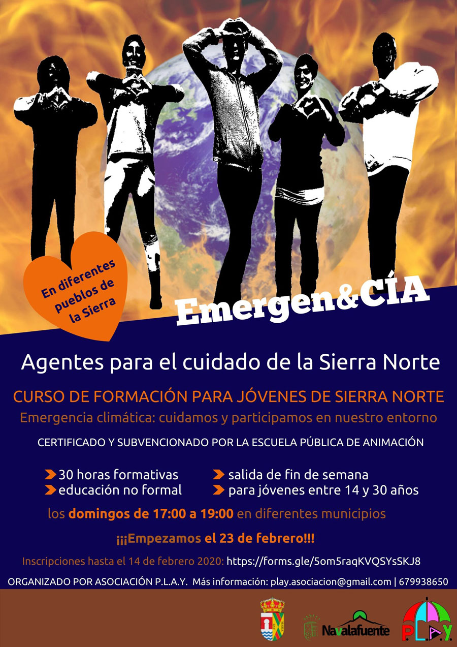 Cartel EMERGENCIA cursos